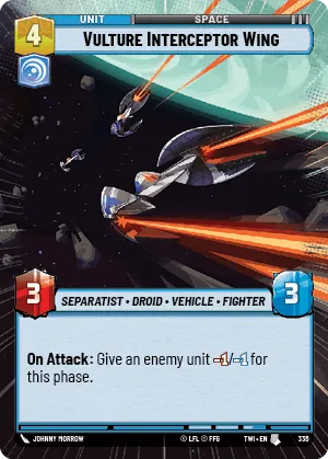 Vulture Interceptor Wing — Hyperspace