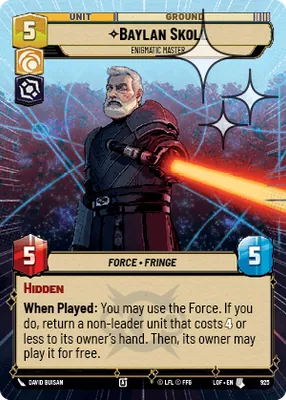 Baylan Skoll — Hyperspace Foil