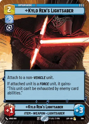 Kylo Ren's Lightsaber — Hyperspace