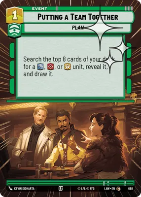 Putting a Team Together — Hyperspace Foil