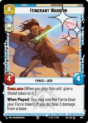 Itinerant Warrior — Standard Foil