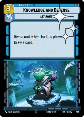 Knowledge and Defense — Standard Foil