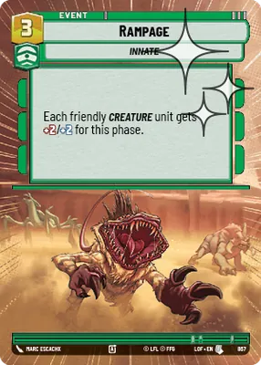 Rampage — Hyperspace Foil