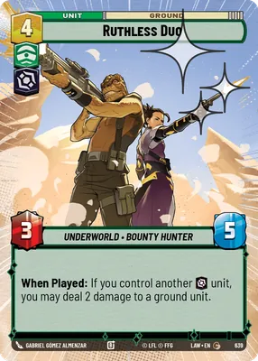 Ruthless Duo — Hyperspace Foil