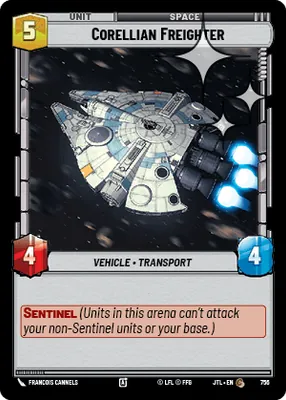 Corellian Freighter — Standard Foil