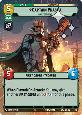 Captain Phasma — Hyperspace Foil