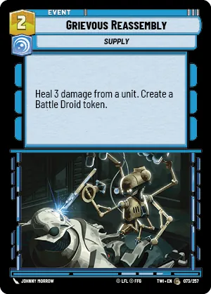 Grievous Reassembly