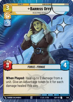 Barriss Offee — Hyperspace Foil