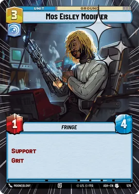 Mos Eisley Modifier — Hyperspace Foil
