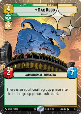 Max Rebo — Hyperspace Foil