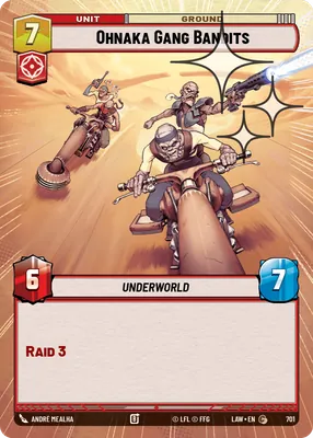 Ohnaka Gang Bandits — Hyperspace Foil