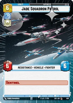 Jade Squadron Patrol — Hyperspace Foil
