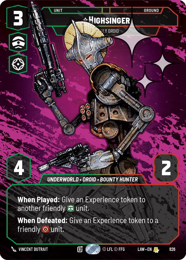 Highsinger — Foil Prestige
