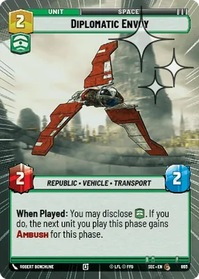 Diplomatic Envoy — Hyperspace Foil