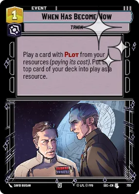 When Has Become Now — Standard Foil