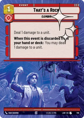That's a Rock — Hyperspace Foil