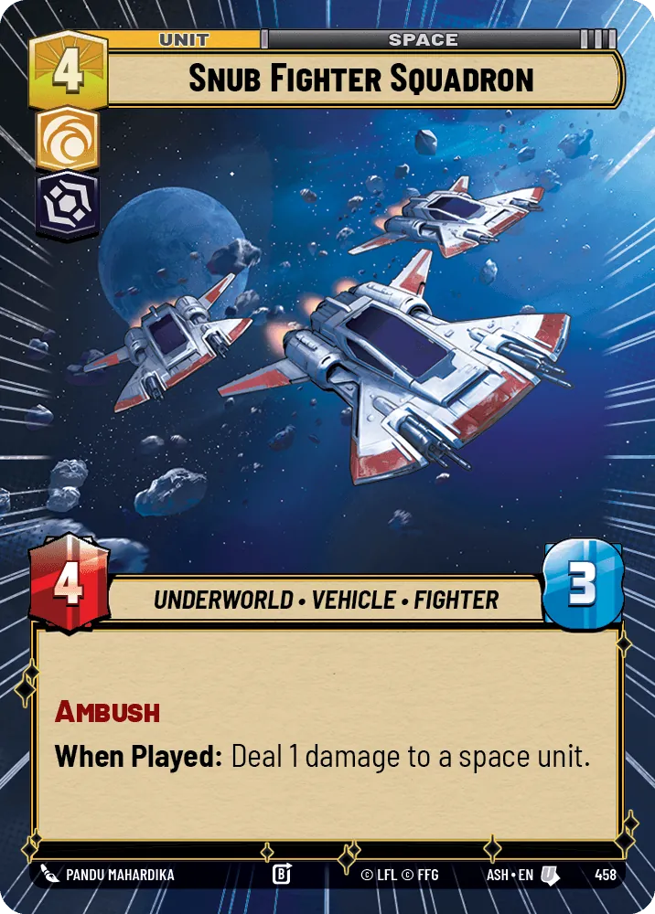Snub Fighter Squadron — Hyperspace