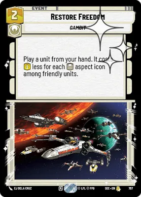 Restore Freedom — Standard Foil