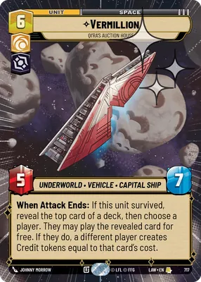 Vermillion — Hyperspace Foil