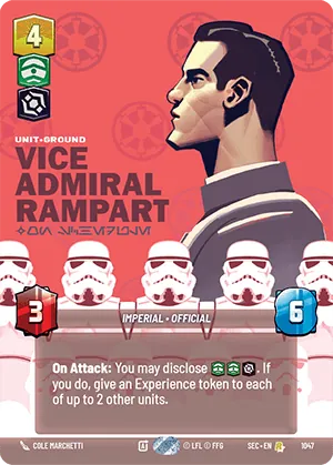 Vice Admiral Rampart — Standard Prestige