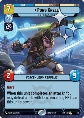 Pong Krell — Hyperspace Foil