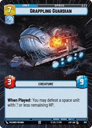 Grappling Guardian — Hyperspace