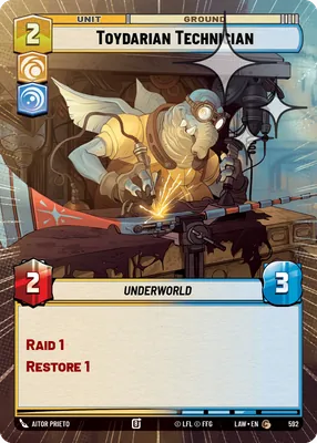 Toydarian Technician — Hyperspace Foil