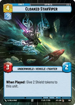 Cloaked StarViper — Hyperspace