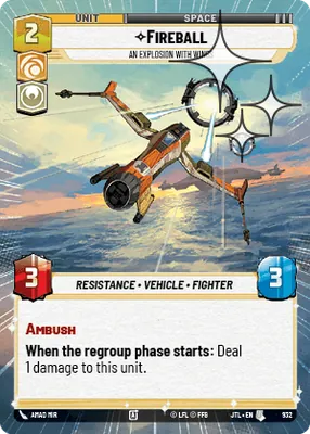 Fireball — Hyperspace Foil