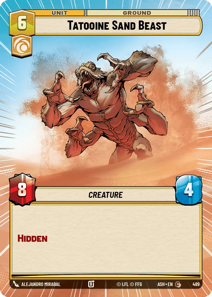 Tatooine Sand Beast — Hyperspace