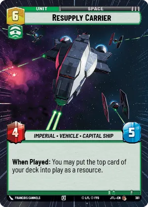 Resupply Carrier — Hyperspace