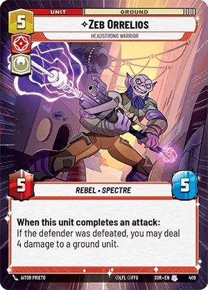 Zeb Orrelios — Hyperspace