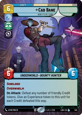 Cad Bane — Hyperspace Foil