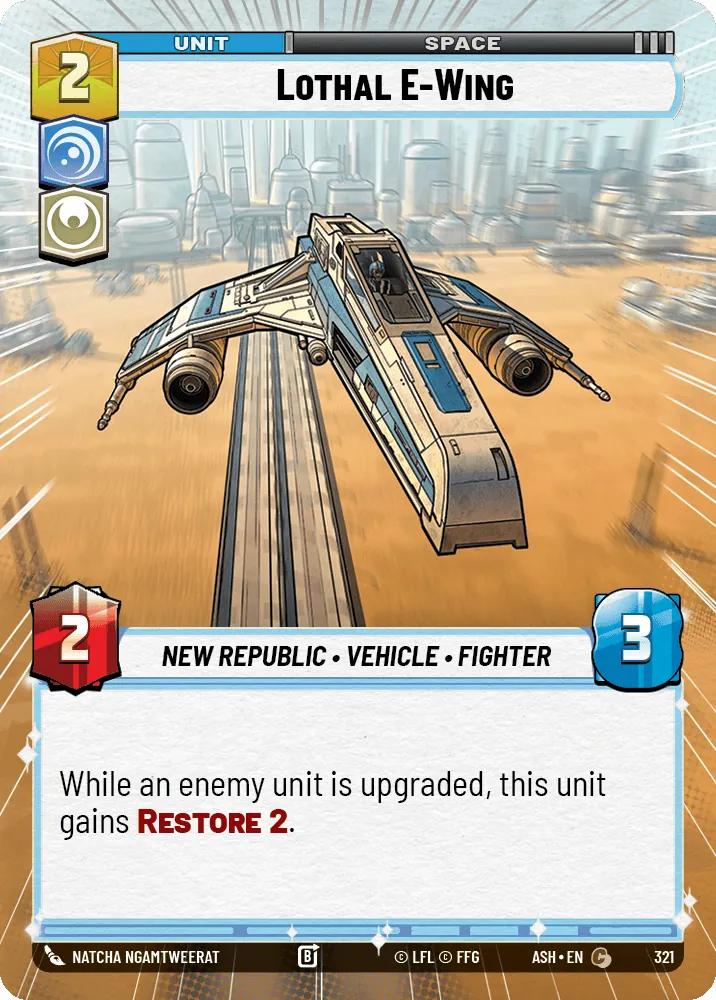 Lothal E-Wing — Hyperspace