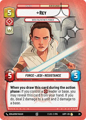 Rey — Weekly Play Foil