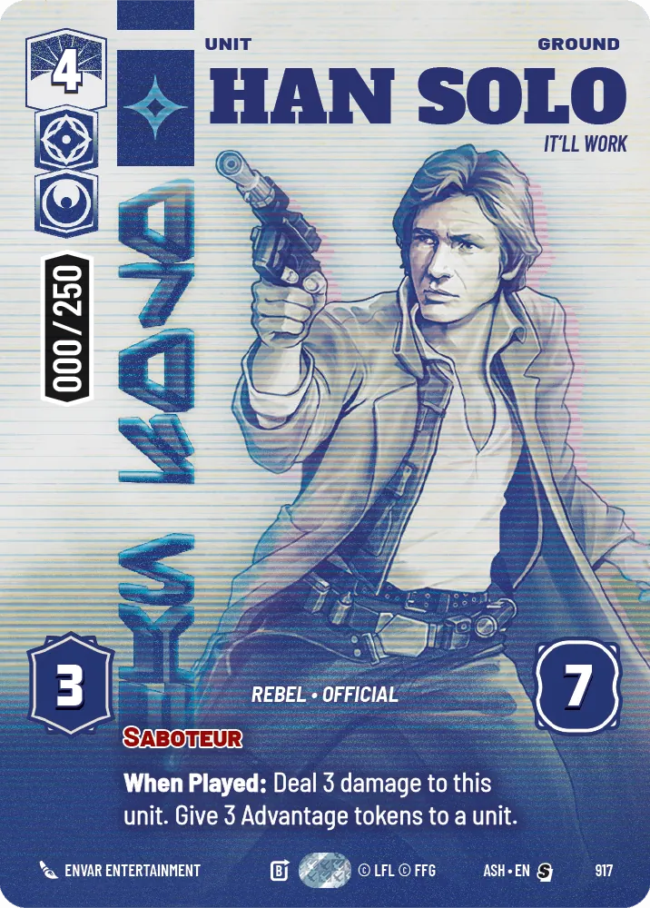 Han Solo — Serialized Prestige