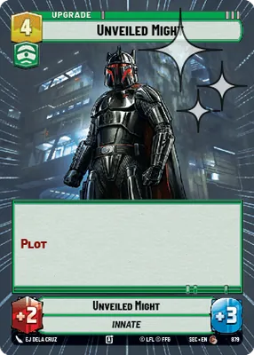 Unveiled Might — Hyperspace Foil