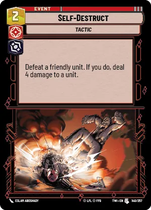 Self-Destruct