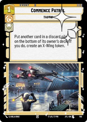 Commence Patrol — Standard Foil