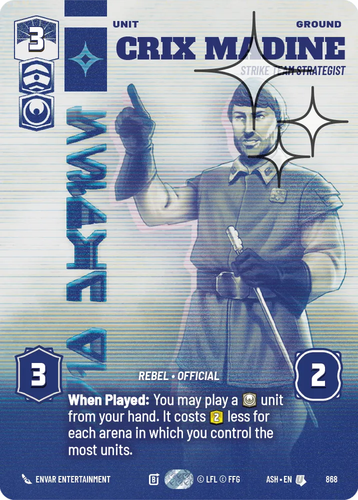 Crix Madine — Foil Prestige