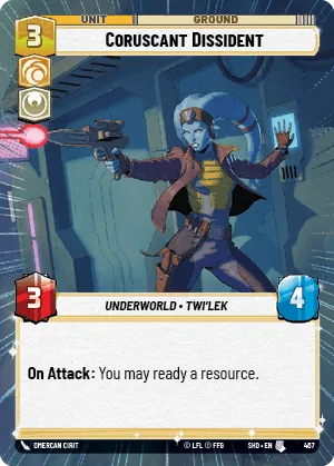 Coruscant Dissident — Hyperspace