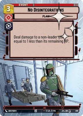 No Disintegrations — Hyperspace Foil