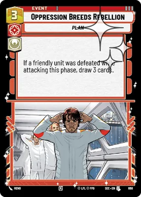 Oppression Breeds Rebellion — Standard Foil