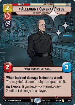 Allegiant General Pryde — Hyperspace Foil