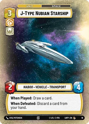 J-Type Nubian Starship — Weekly Play