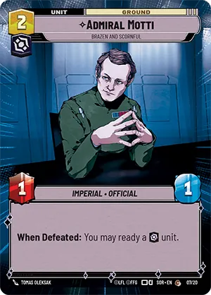 Admiral Motti — Hyperspace