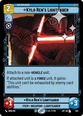 Kylo Ren's Lightsaber — Standard Foil