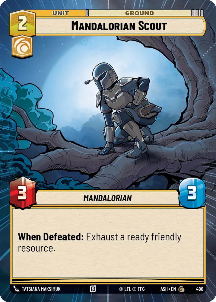 Mandalorian Scout — Hyperspace