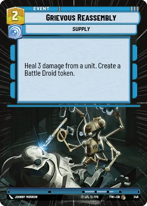 Grievous Reassembly — Hyperspace
