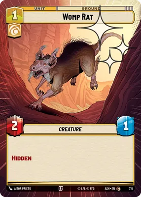 Womp Rat — Hyperspace Foil